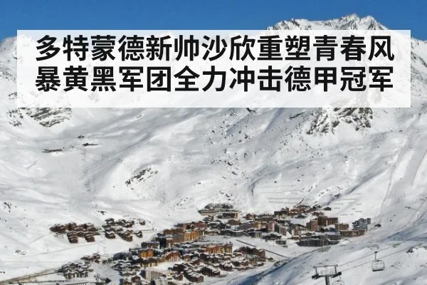 多特蒙德新帅沙欣重塑青春风暴黄黑军团全力冲击德甲冠军